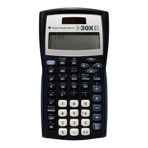 Texas Instruments 30XIIS Scientific Calculator Black Works EUC
